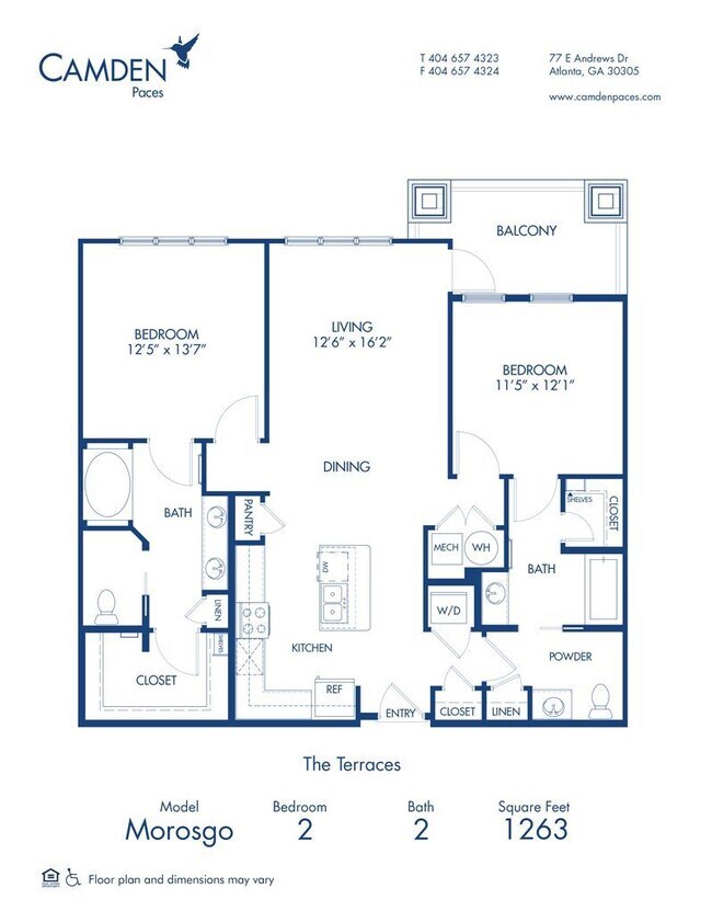 Floorplan - Camden Paces