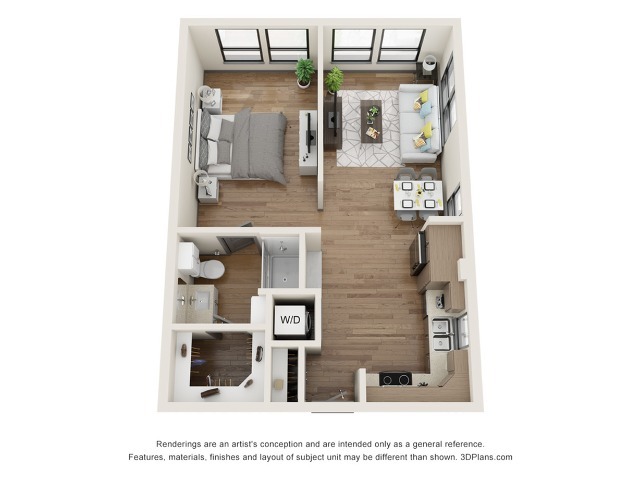 Lilian A4.2 Floor Plan - The Vic at Interpose