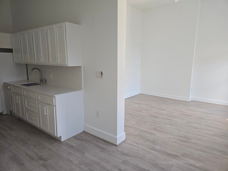 Kitchen and living room - 1339 14th St NW
