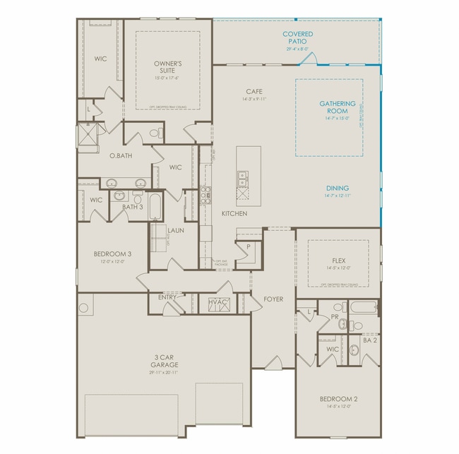 Building Photo - ONE-STORY Home in Marble Falls - 2932 SF with THREE-CAR GARAGE - On a CUL-DE-SAC!