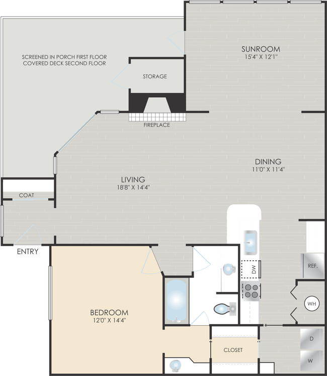 Floorplan - Park Place Apartments