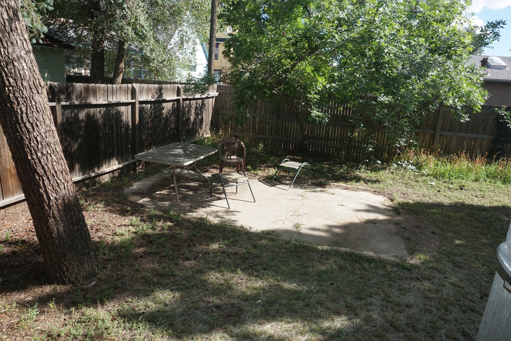 BACK YARD - 221 E Cache La Poudre St