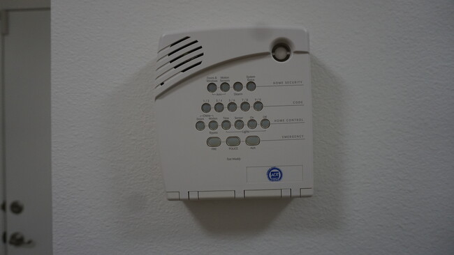 Security system wired. Monthly service charge is not included in month rental amount. OPTIONAL - 15026 Camden Ave