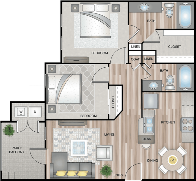 Floorplan - Oasis at Plum Creek (New)