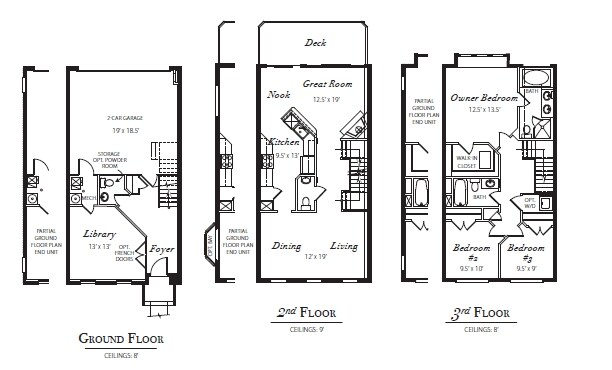 3BR/2BA - Grayson Hill Townhomes