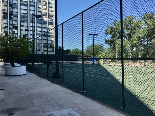Building Tennis Court - 5445 N Sheridan Rd