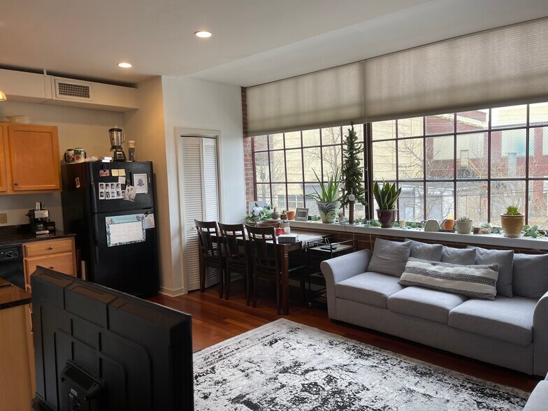 Living Area-Kitchen - 11 W 2nd St