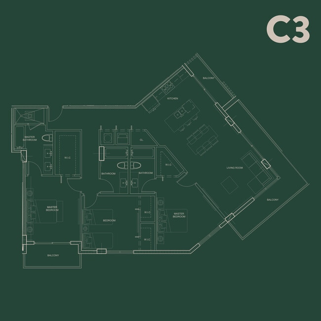 Floorplan - Bower South Miami