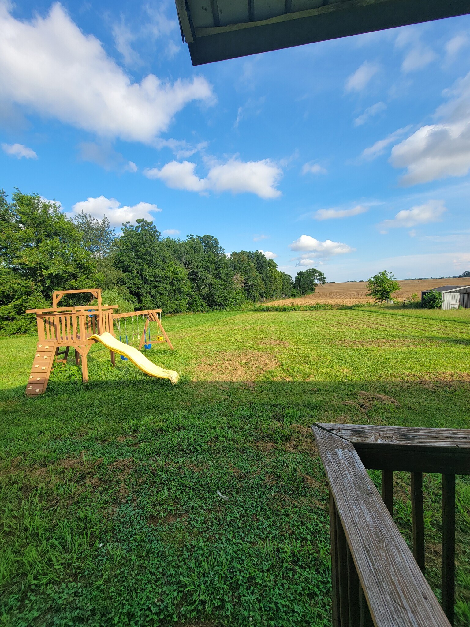 backyard view - 11665 Julien Rd