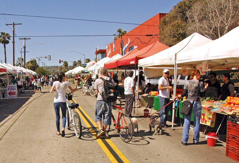 pacific beach farmers market on hornblend - 924 Hornblend St