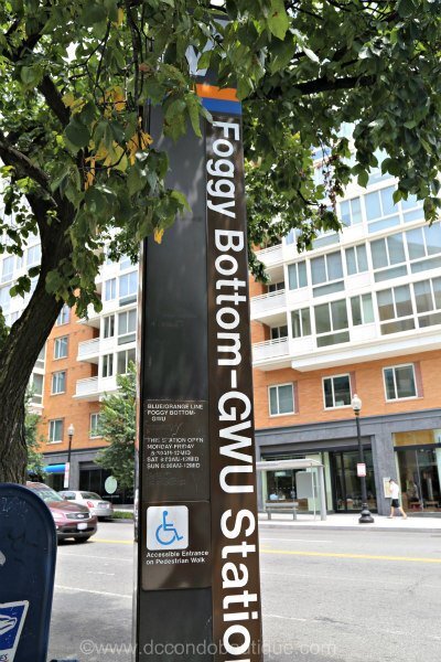 Metro 2 blocks away - 955 25th St NW