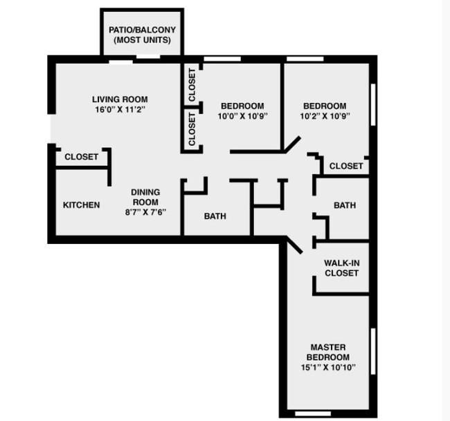 3BR/2BA - The Commons at Cowan Boulevard