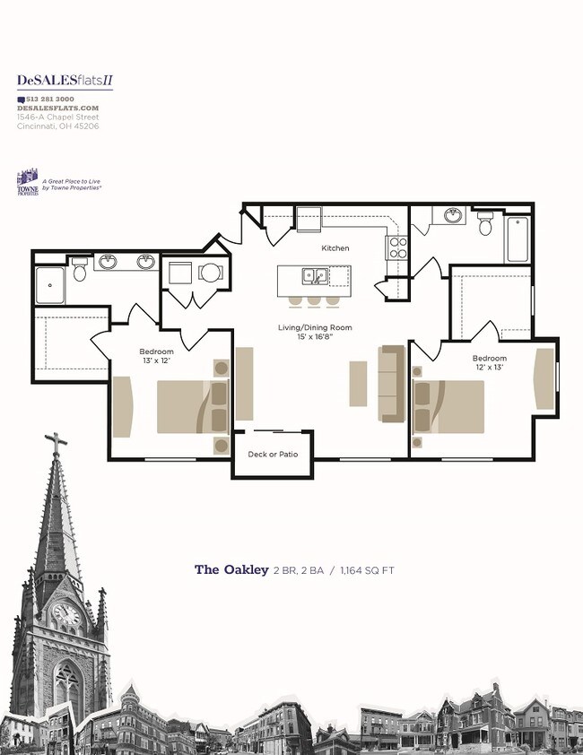 Floorplan - DeSales Flats Apartments*
