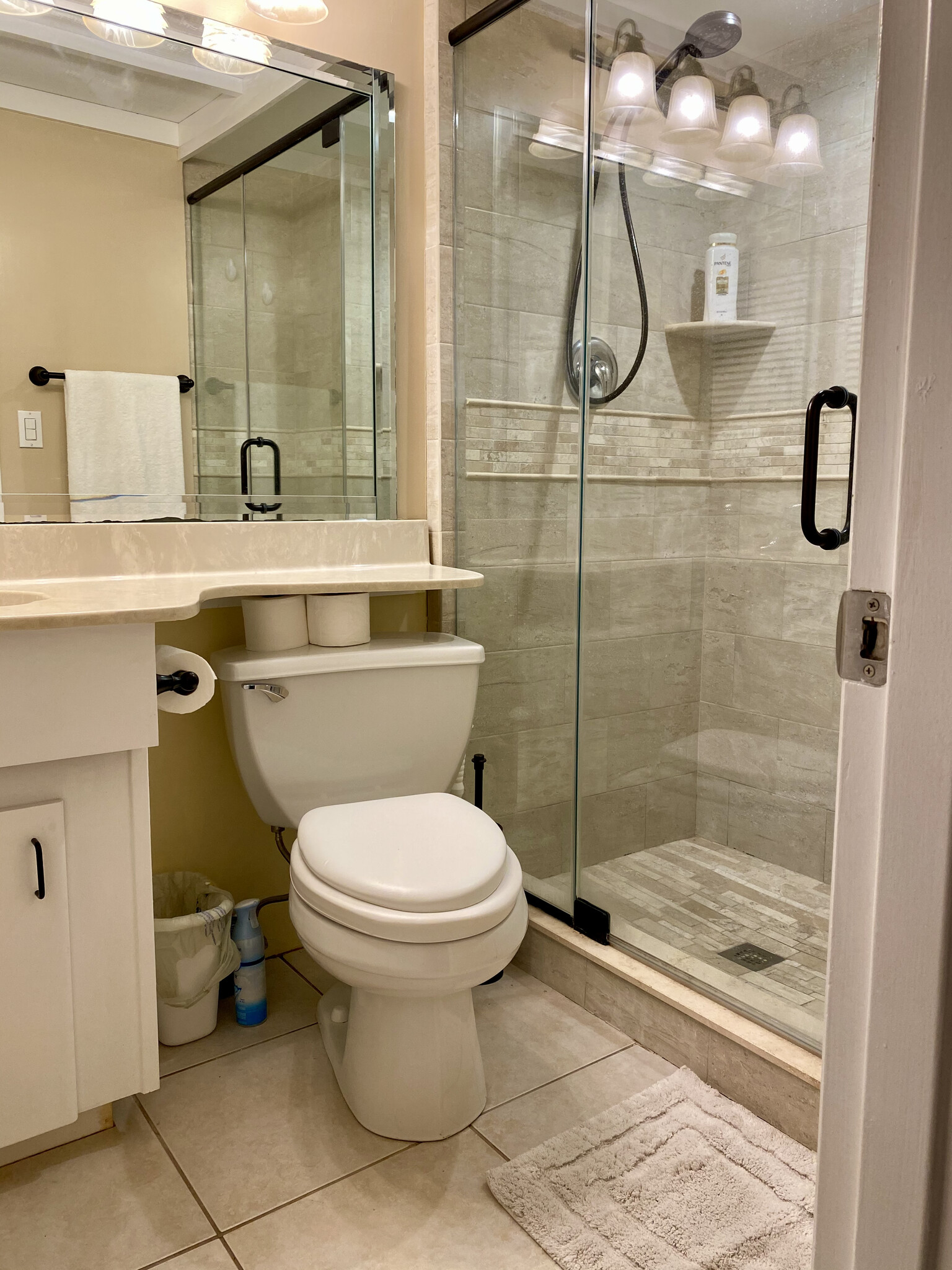 Master Bath-Spa Shower - 450 S Gulfview Blvd