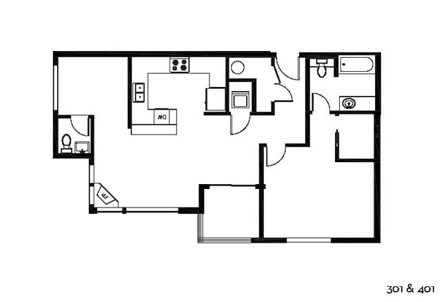 304 & 401 - Flora Flats