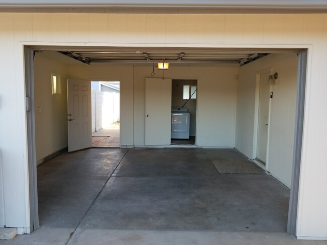 Garage and Door to Back Yard - 205 E. Oxford Dr.