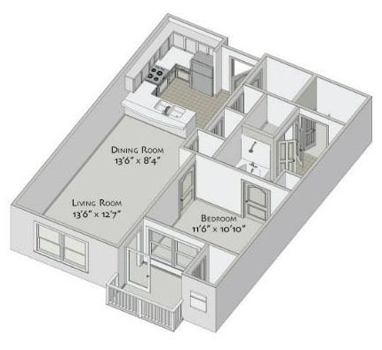 Floorplan - Visconti at Westshore