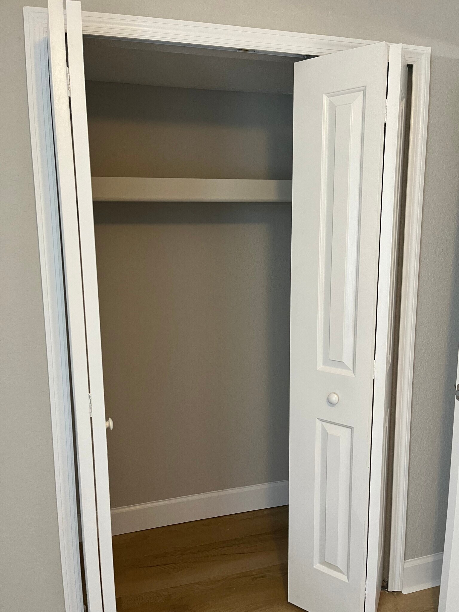 Second Bedroom Wood Closets - 16251 Dublin Cir