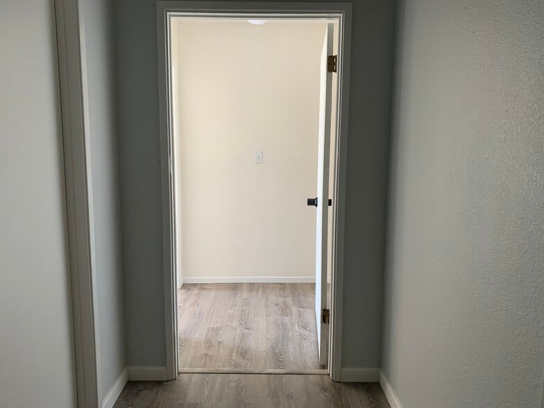 Entry door from inside of the building - 4234 E Western Dr