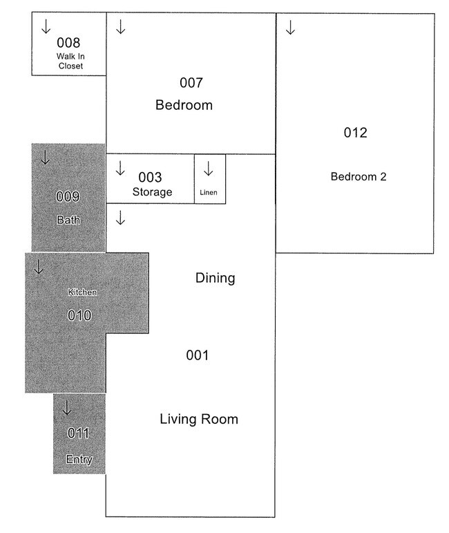 Floorplan - The Flats of Inkster
