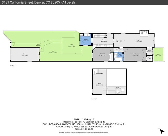 Building Photo - $2,640.95, 2-bed, 1-bath Victorian in the heart of Curtis Park with a detached garage.
