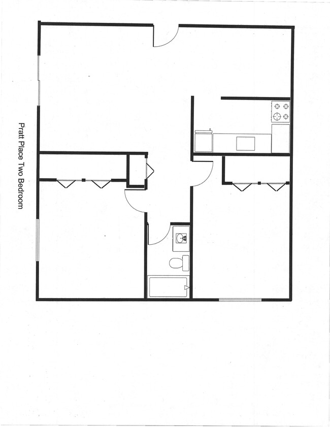 Floorplan - Pratt Place Apartments