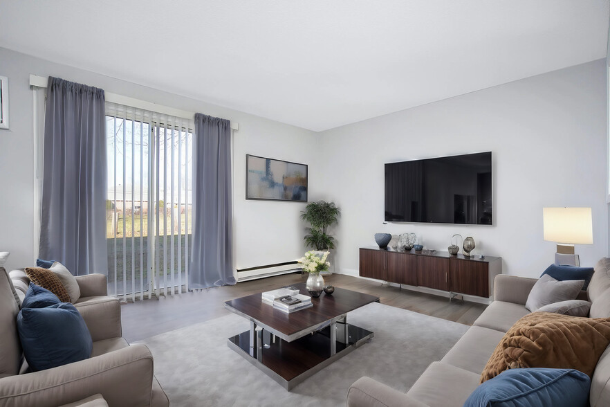 Airy Living Room - Brookview Townhomes