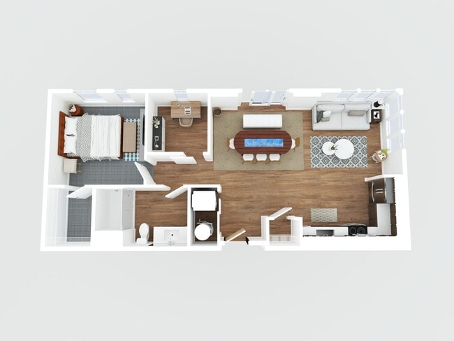 Building Photo - 1 Bed/ 1 Ba + Den + Top Floor Corner