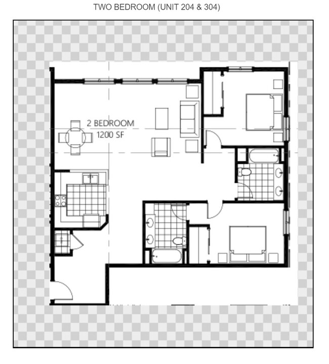 2 Bedroom Units: Perfect for small families or roommates, offering additional space and comfort. - Seven 227