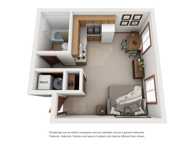 Floorplan - Heritage Apartments