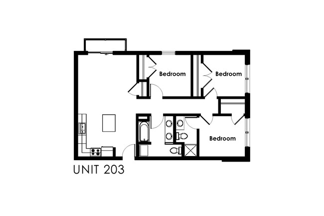 125 N Hyland Ave #203 | 3 Bed/2 Bath - Triangle Apartments