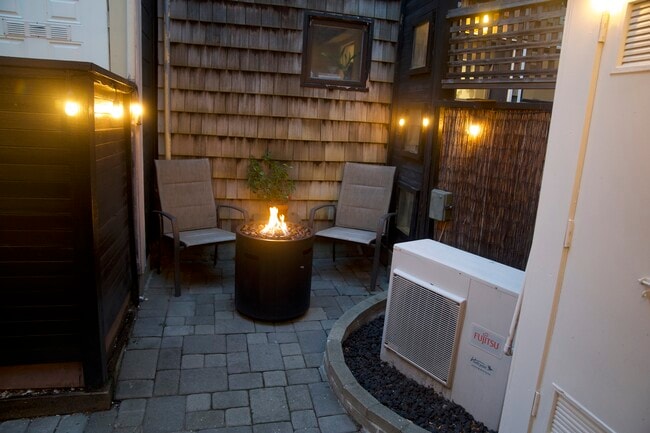 Back Patio (Night) - 492 Duboce Ave