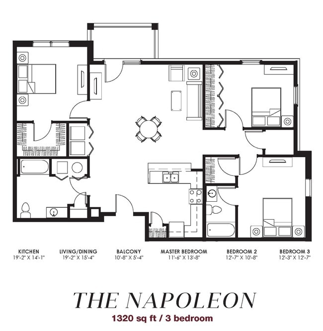 Floorplan - Washington Apartments