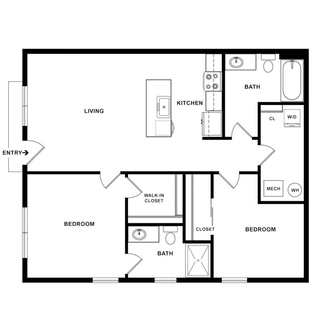 Floorplan - Lofts at 128