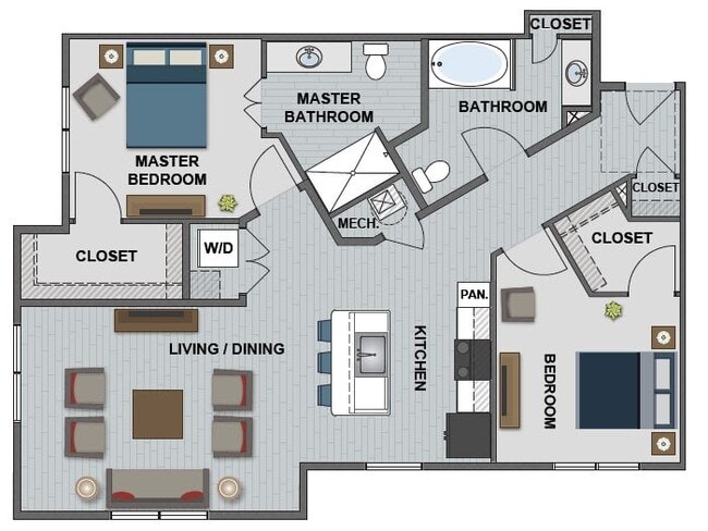 Floor Plan - The Edison at Bridlespur