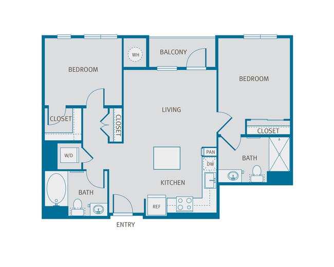 Floorplan - 4400 Syracuse