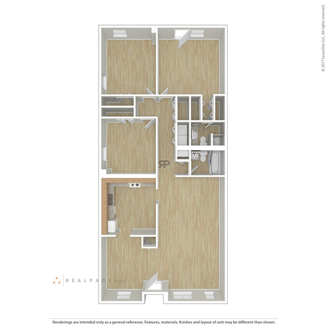 Floorplan - Douglass Apartments