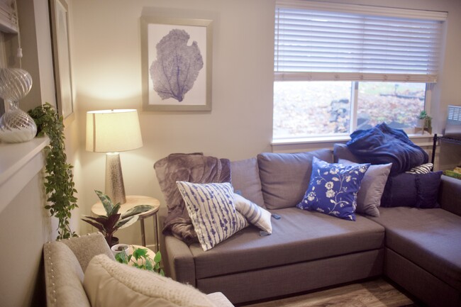 Living room with pullout bed. - 1045 NE 115th St