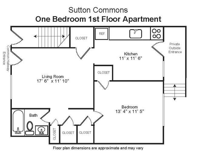 First Floor - Sutton Commons