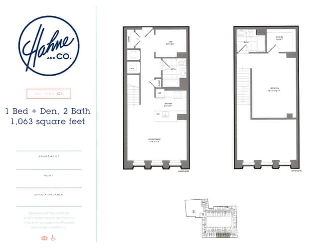 Floorplan - Hahne and Co.