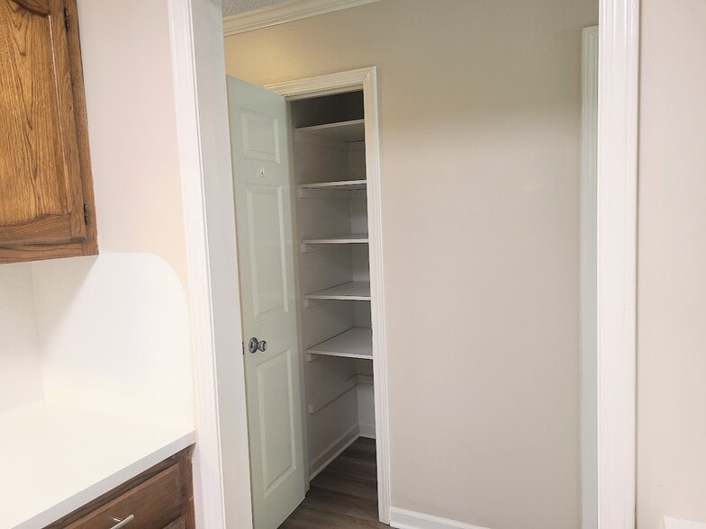 Versatile hallway closet for a pantry or linens - 12439 Coursey Blvd