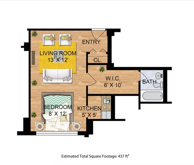 Building Photo - Spacious & Bright Junior 1 Bedroom at River Place East