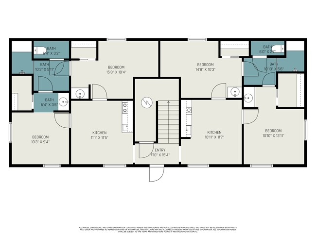 Floorplan - Student Rental 627 N Saint Peter St