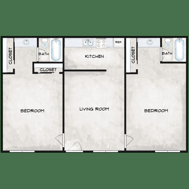 Floorplan - Dylan Apartments