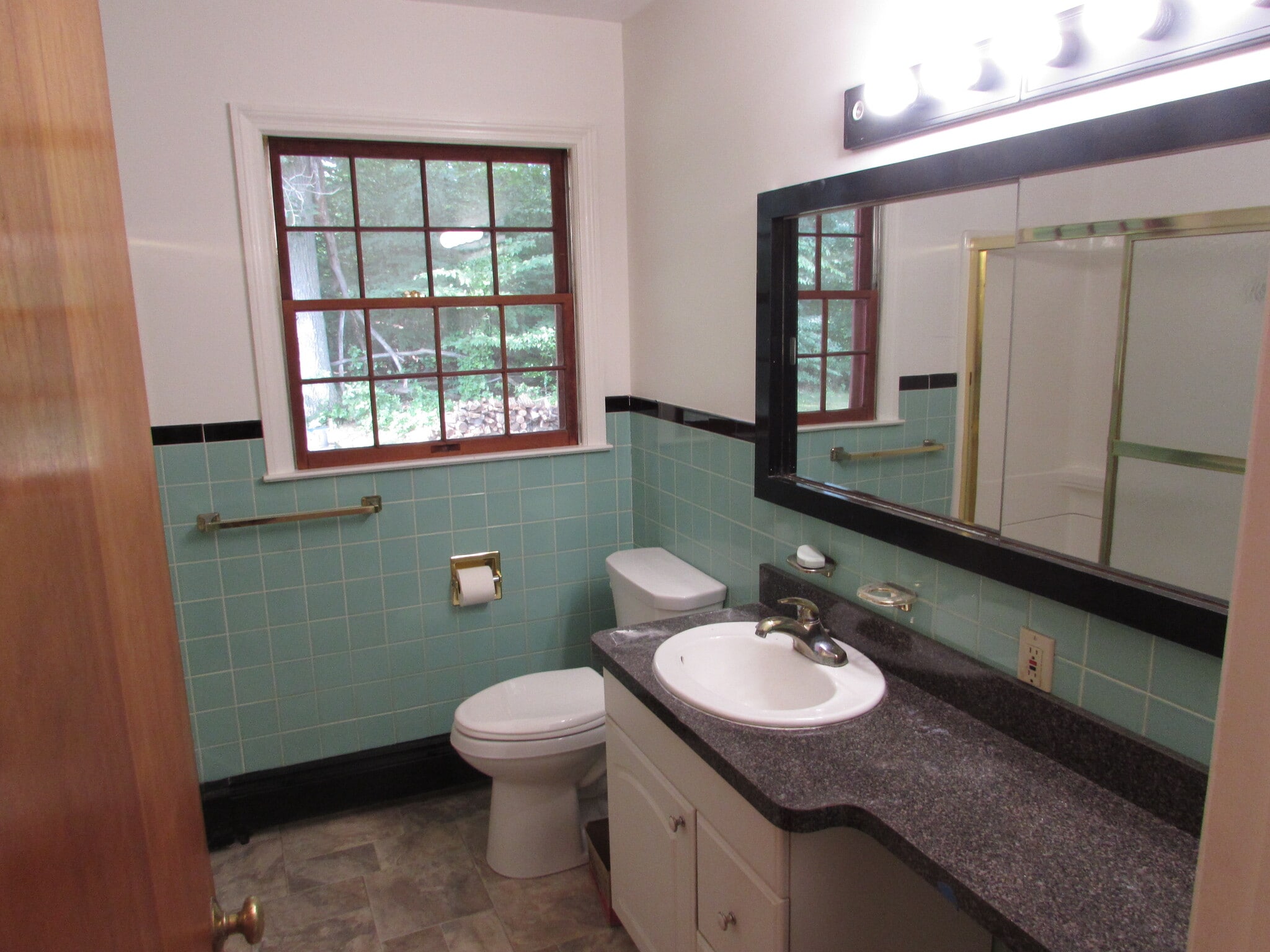 Bathroom from hallway - 97 Scrub Oak Rd