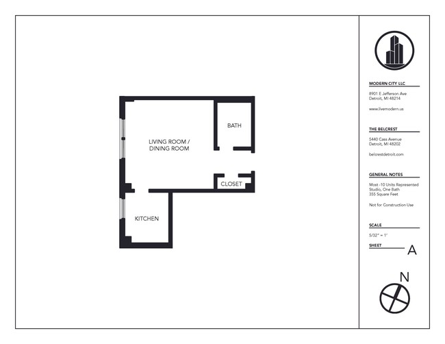 Floorplan - The Belcrest