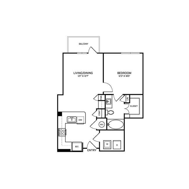Floorplan - Allure at Southpark
