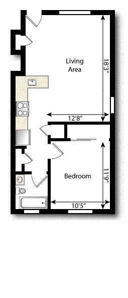 Floorplan - 1245 Corona Street