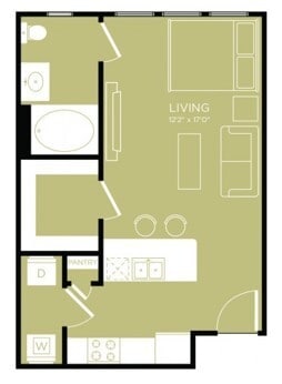Floorplan - Retreat at Wylie 55+ Active Adult Apartment Homes