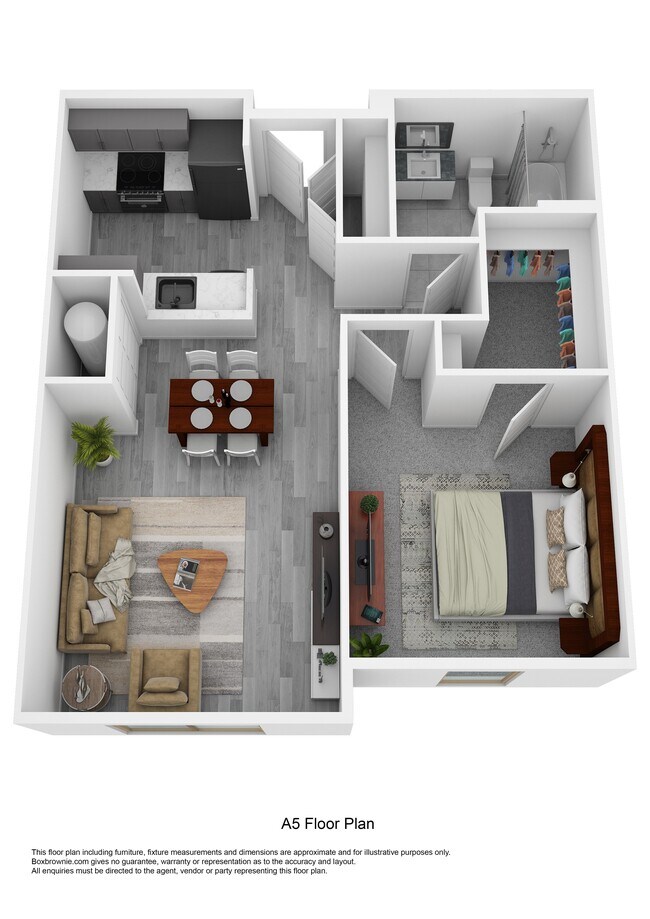 Floorplan - The Village at Slippery Hill Senior Apartments- 62+